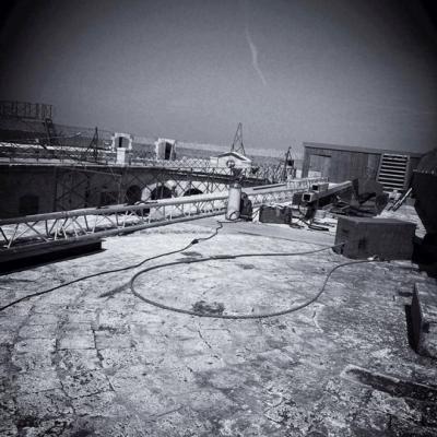 Fort Boyard 2022 - Installation sur la terrasse avant les tournages (30/04/2022)