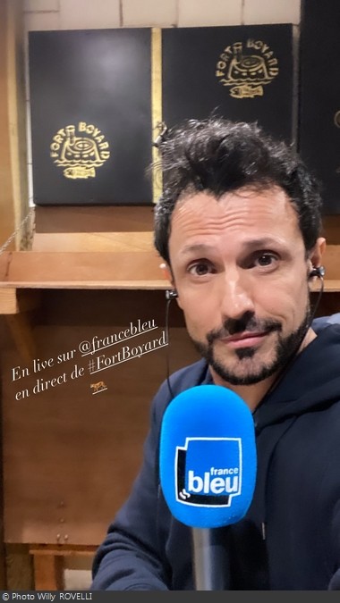 Fort Boyard 2022 - Willy Rovelli anime son émission de radio depuis le fort (05/05/2022)