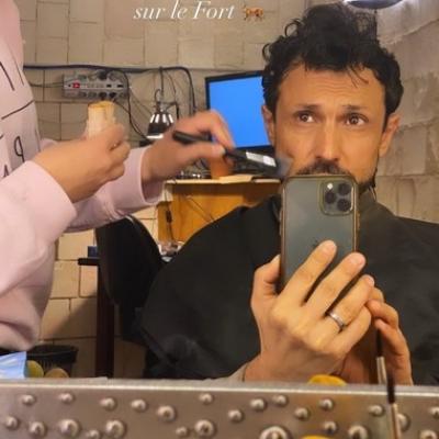 Fort Boyard 2022 - Maquillage en cours pour le Chef Willy(01/05/2022)