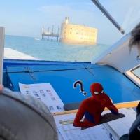 Fort Boyard 2022 - Casey Calber arrive au fort (07/05/2022)