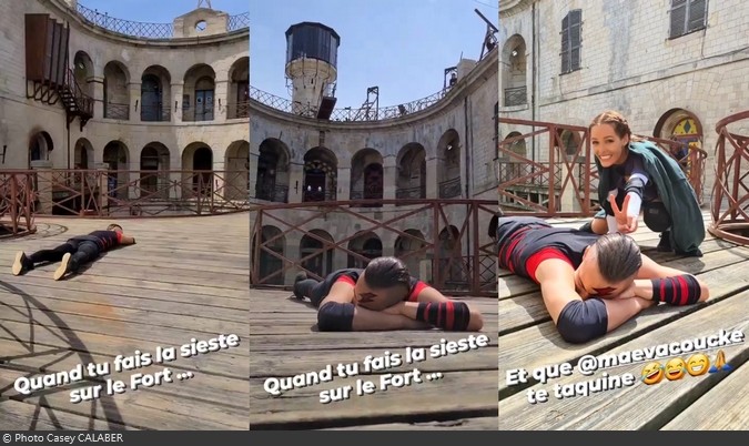 Fort Boyard 2022 - Sieste au soleil pour Little Boo (12/05/2022)