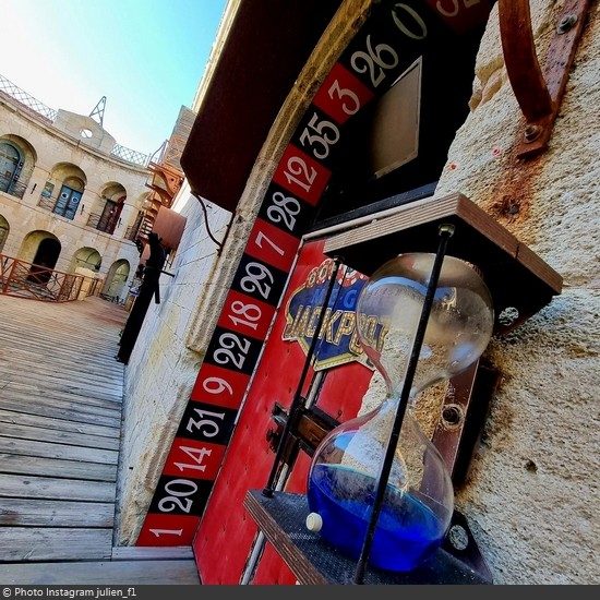 Fort Boyard 2022 - Zoom sur la clepsydre du Casino (17/05/2022)