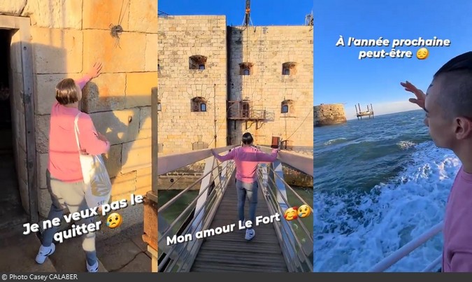 Fort Boyard 2022 - Casey quitte le fort pour cette année (20/05/2022)