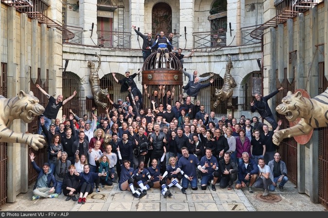 Fort Boyard 2022 - L'équipe des tournages de la 33e saison (20/05/2022)