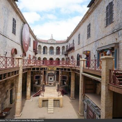 Fort Boyard 2023 - La nouvelle cour intérieure