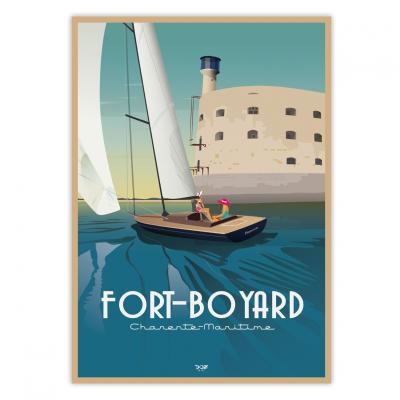 Affiche Fort Boyard - Voilier (DOZ)