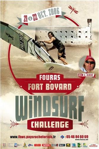 Affiche Fort Boyard Windsurf Challenge 2006