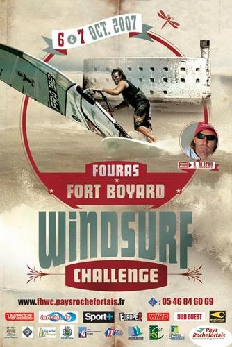 Affiche Fort Boyard Windsurf Challenge 2007