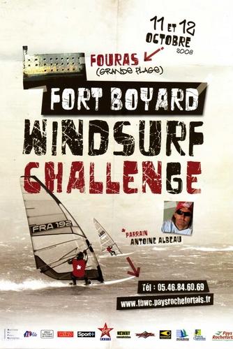 Affiche Fort Boyard Windsurf Challenge 2008