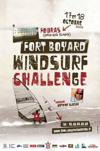 Affiche Fort Boyard Windsurf Challenge 2009
