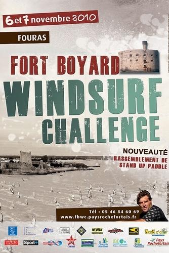 Affiche Fort Boyard Windsurf Challenge 2010
