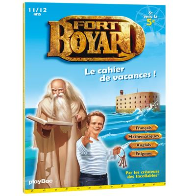 Cahier de vacances Fort Boyard - 6ème vers la 5ème