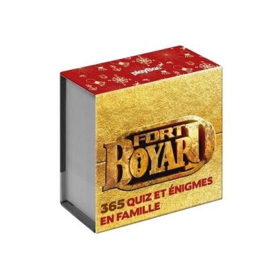 Calendrier Fort Boyard : 365 quiz et énigmes en famille (Play Bac)