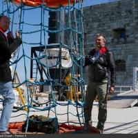 Tournage de Cap Sud Ouest au Fort Boyard (le 5 juin 2016 à 12h55 sur France 3)