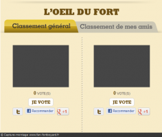 Vue du classement et des votes