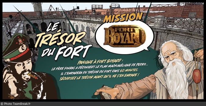 Escape game officiel de Fort Boyard à Roissy-en-France (95)