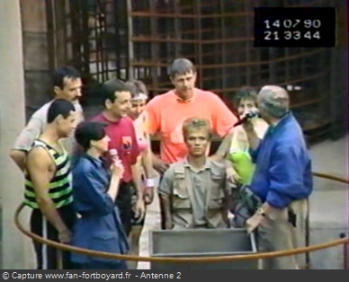 Les Clés de Fort Boyard 1990 - Équipe 2 - Karl Annette (14/07/1990)