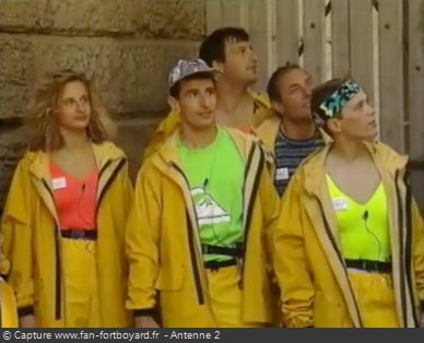 Les Clés de Fort Boyard 1990 - Équipe 7 - Jean-Louis Valette (18/08/1990)