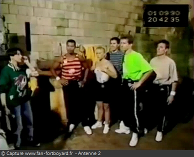Les Clés de Fort Boyard 1990 - Équipe 9 - Jean-François Thérésin (01/09/1990)