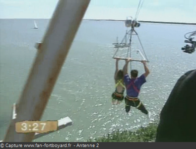 Fort Boyard 1991 : La nouvelle aventure de la Tyrolienne