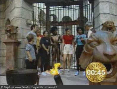 Fort Boyard 1994 : Reflexion du mot-code