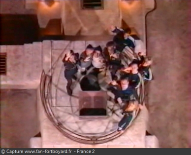 Fort Boyard 1997 : Fin de l'émission en nocturne