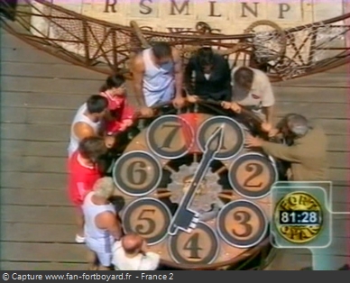 Fort Boyard 1998 : L'Horloge du tigre est la nouveauté de la saison 1998