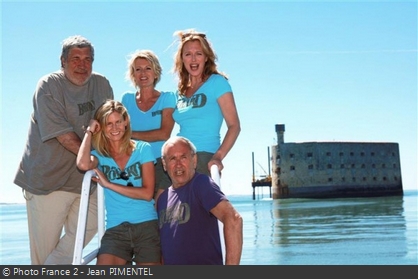 Fort Boyard 2009 - Équipe 6 - Anciens animateurs (01/08/2009)