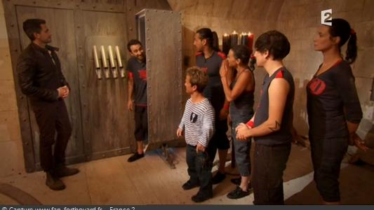 Fort Boyard 2011 : L'Antichambre du Jugement ou l'équipe récupère les clés manquantes