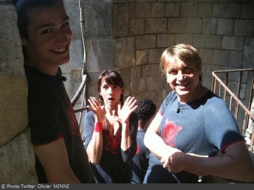 Fort Boyard 2011 - Les candidats lors des tournages