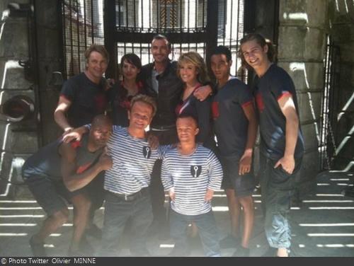 Fort Boyard 2011 - Les candidats lors des tournages