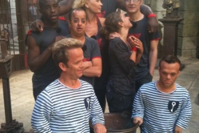 Fort Boyard 2011 - Les candidats lors des tournages