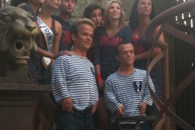 Fort Boyard 2011 - Les candidats lors des tournages