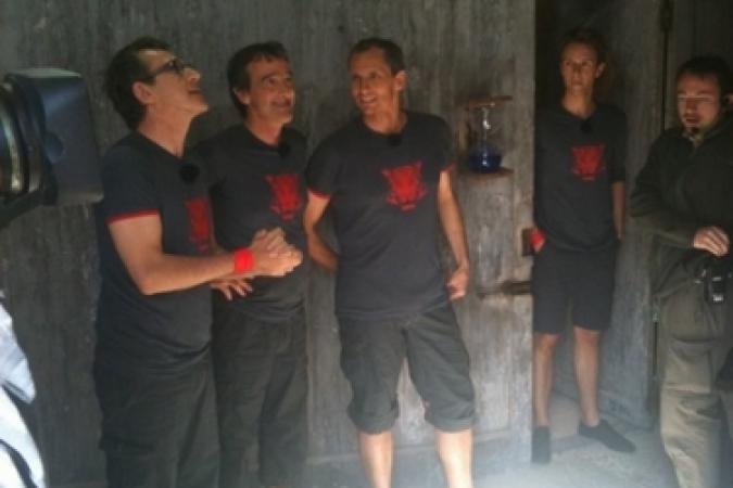 Fort Boyard 2011 - Les candidats lors des tournages