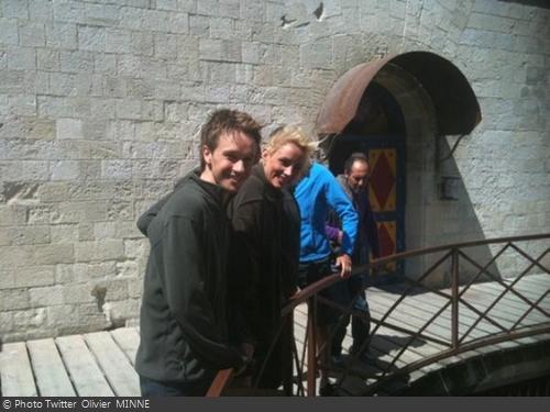 Fort Boyard 2011 - Les candidats lors des tournages