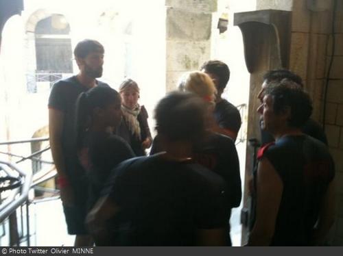 Fort Boyard 2011 - Les candidats lors des tournages