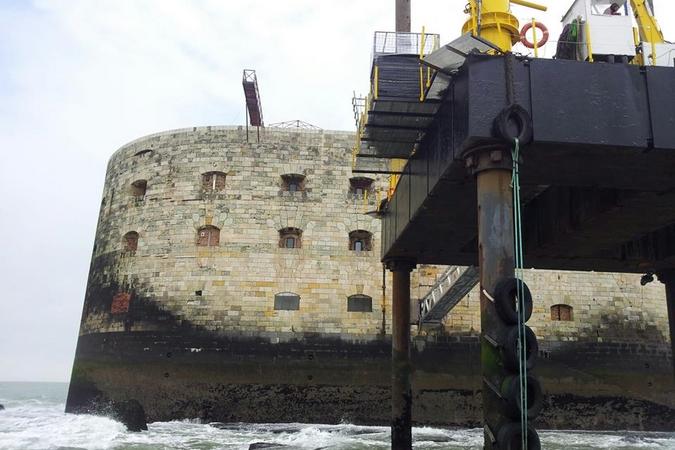 Fort Boyard 2013 : Vue extérieure du fort (30/05/2013)