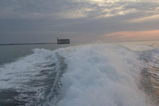 Fort Boyard 2013 : Départ du Fort (06/06/2013)