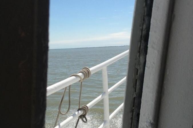 Fort Boyard 2013 : Préparation de la 24e saison de Fort Boyard. Traversée vers le caillou ! (27/05/2013)