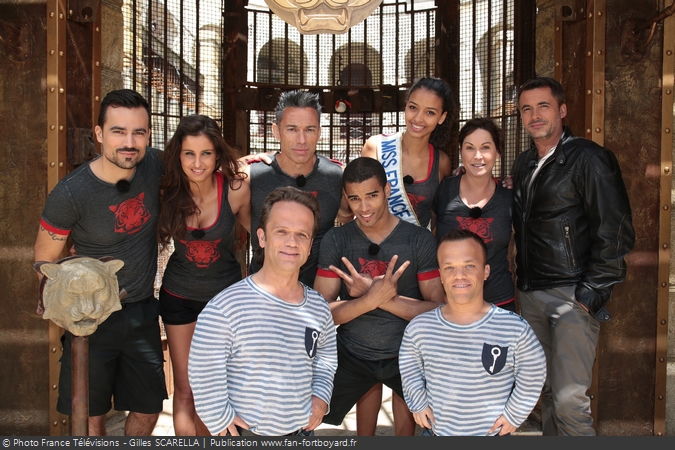 Fort Boyard 2014 - Équipe 1 - Miss France (28/06/2014)