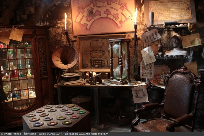 Fort Boyard 2014 - L'antre du Père Fouras avec des nouveaux éléments décoratifs