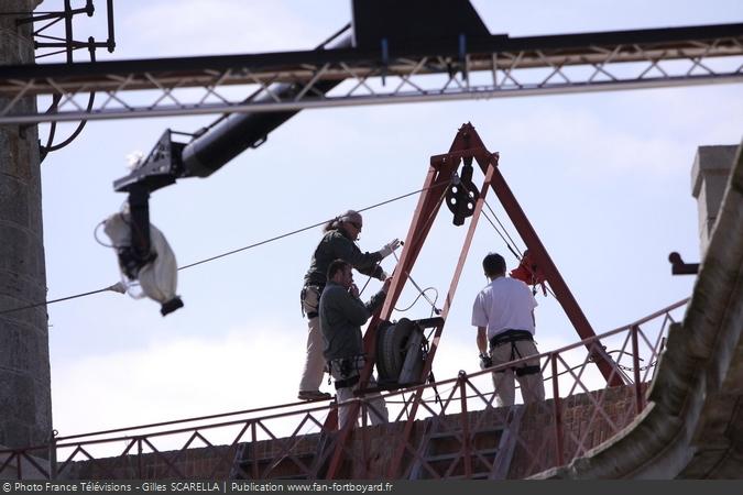 Fort Boyard 2014 - Antoine MARCON, le responsable sécurité des épreuves aériennes