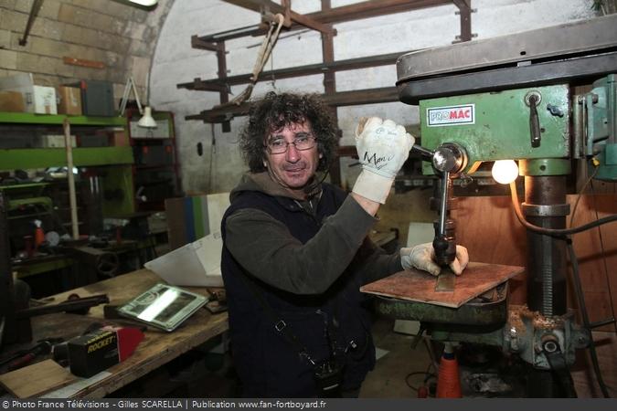 Fort Boyard 2014 - Manu BLANQUET, le chef constructeur