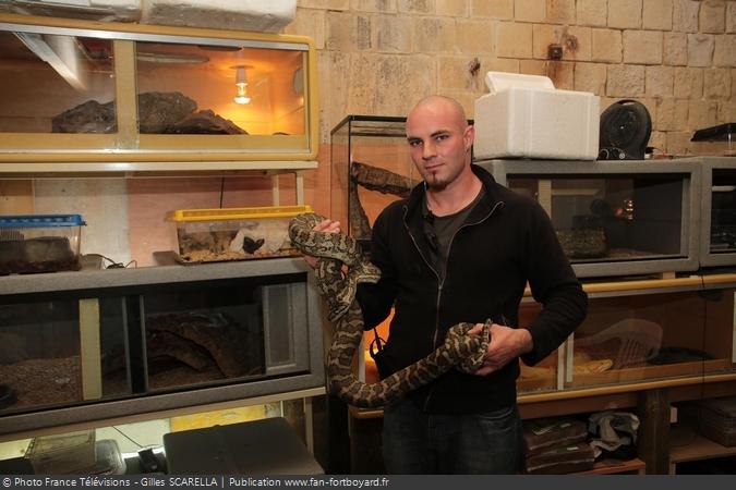 Fort Boyard 2014 - Denis LEBON, l'animalier