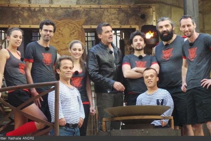 Fort Boyard 2014 : L'équipe 8 quitte le fort (02/06/2014 - A. Cosson)