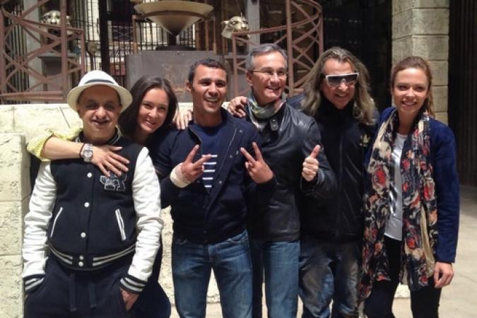 Fort Boyard 2014 : L'équipe 9 quitte Fort Boyard (03/06/2014 - E. Boidron)