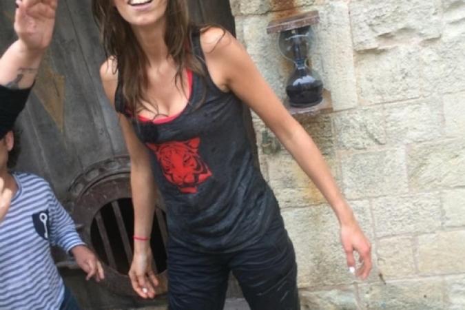 Fort Boyard 2014 : Alexandra ROSENFELD (16/08/2014)