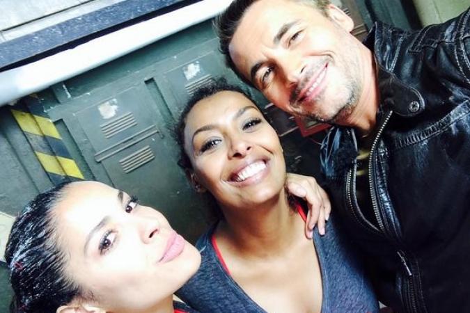 Fort Boyard 2014 : Gyselle SOARES, Samira IBRAHIM et Olivier MINNE (23/08/2014)