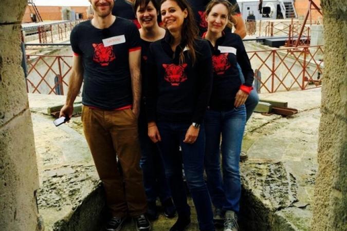 Fort Boyard 2014 : Pour la 25e saison, les journalistes qui viennent nous voir sont très sollicités... comme candidats! (23/05/2014 - O. Minne)