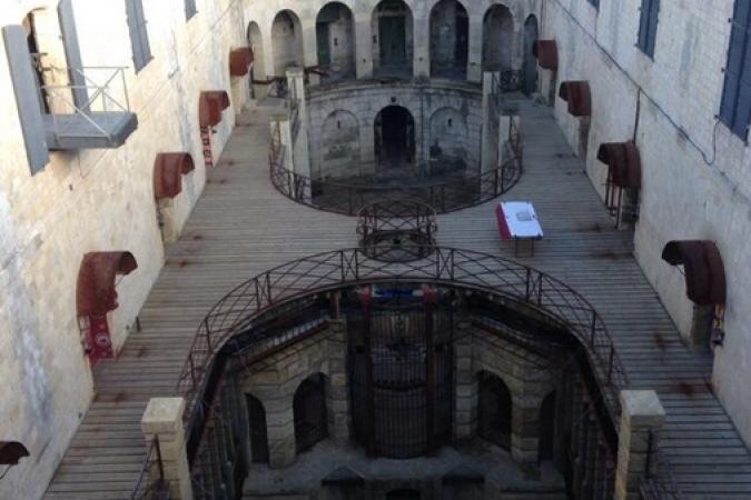 Fort Boyard 2014 : Vue de la cour (24/05/2014 - E. Geffray)